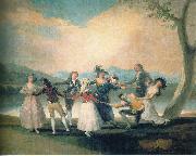 Das Blindekuhspiel Francisco de Goya